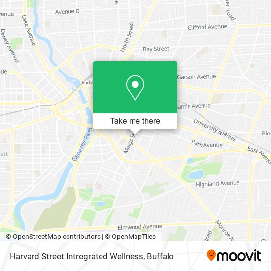 Mapa de Harvard Street Intregrated Wellness
