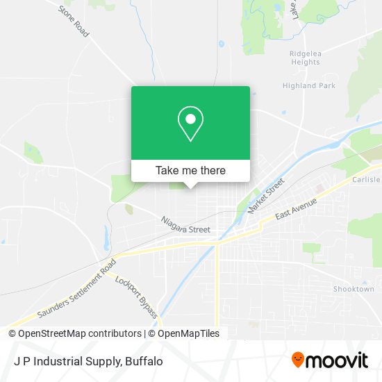 J P Industrial Supply map