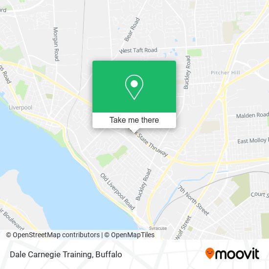 Dale Carnegie Training map