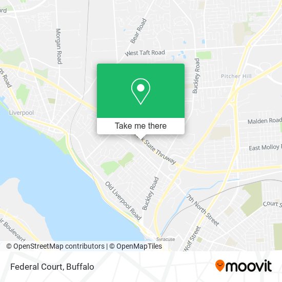 Mapa de Federal Court