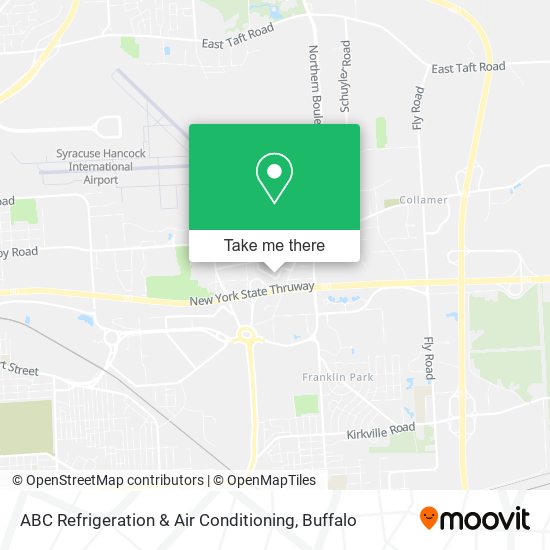 ABC Refrigeration & Air Conditioning map