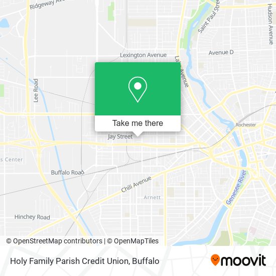 Holy Family Parish Credit Union map