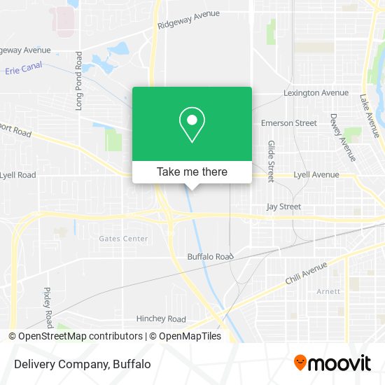 Delivery Company map