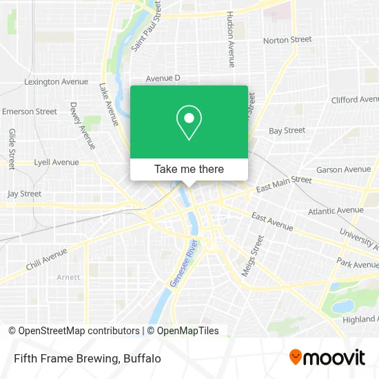 Fifth Frame Brewing map