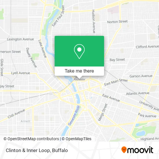 Clinton & Inner Loop map