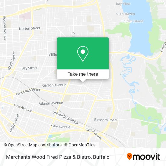 Merchants Wood Fired Pizza & Bistro map