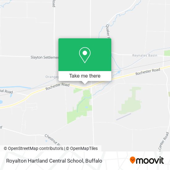 Mapa de Royalton Hartland Central School