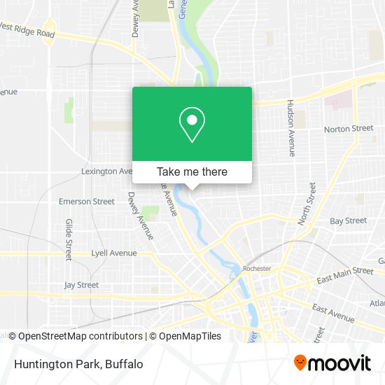 Mapa de Huntington Park