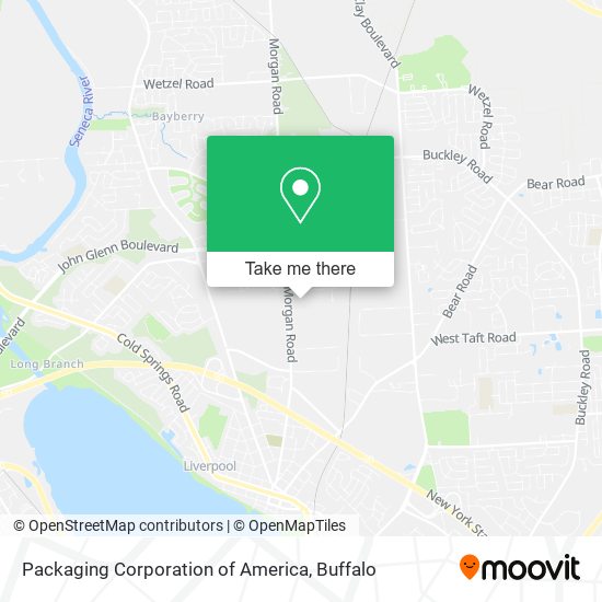 Packaging Corporation of America map