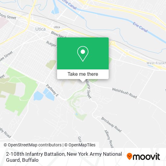 Mapa de 2-108th Infantry Battalion, New York Army National Guard