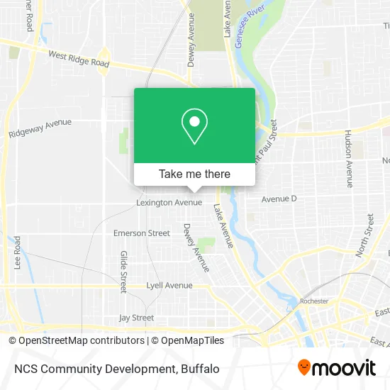 NCS Community Development map