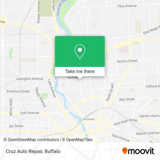 Cruz Auto Repair map