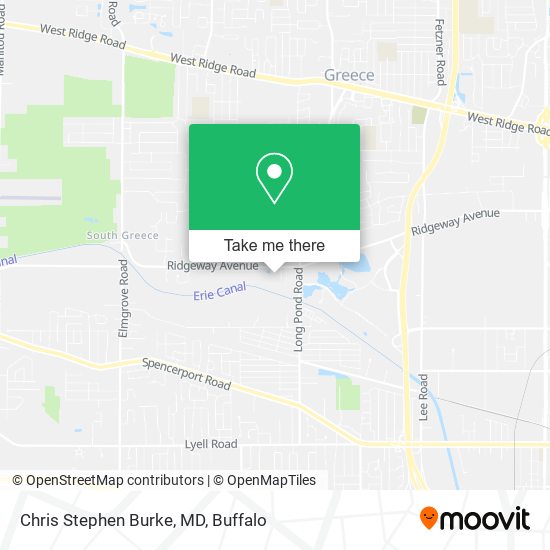 Mapa de Chris Stephen Burke, MD