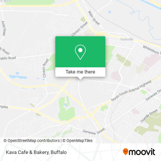 Kava Cafe & Bakery map