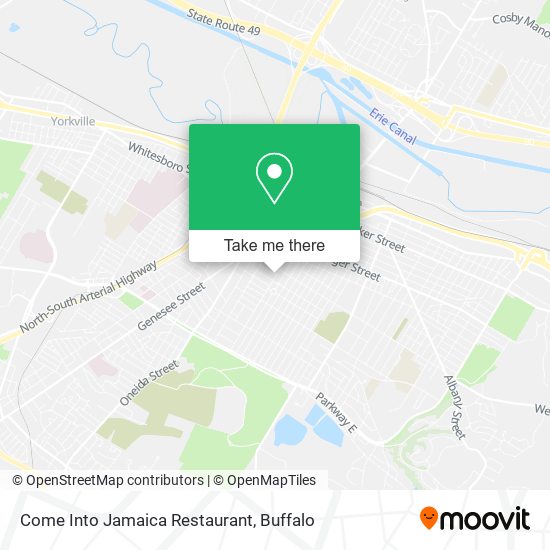 Mapa de Come Into Jamaica Restaurant