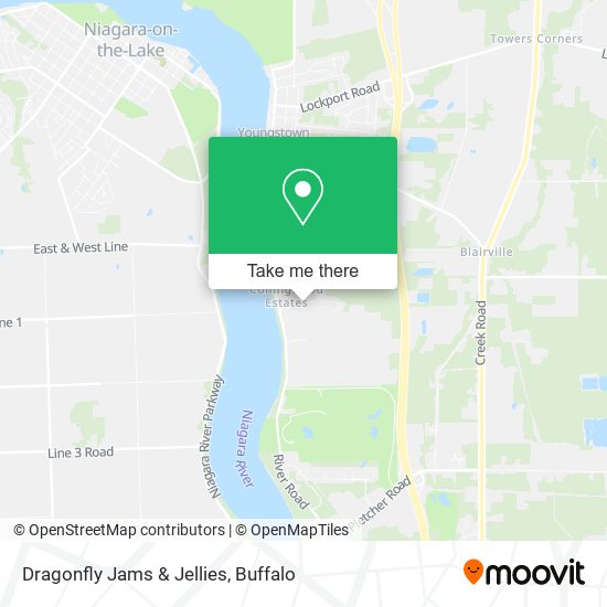 Dragonfly Jams & Jellies map
