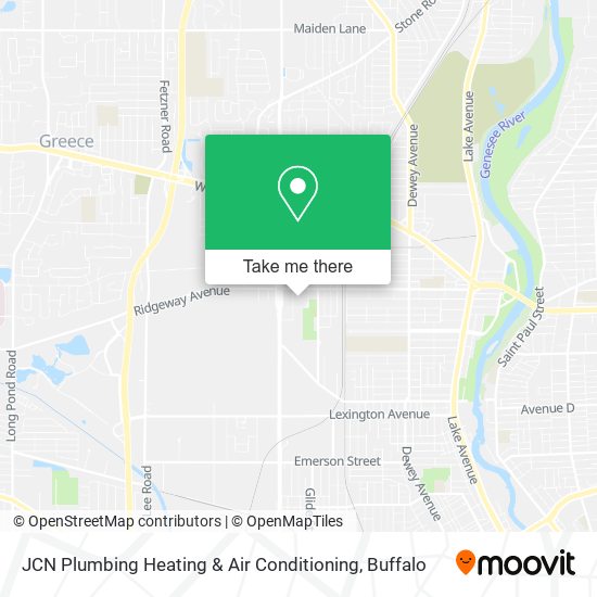 Mapa de JCN Plumbing Heating & Air Conditioning