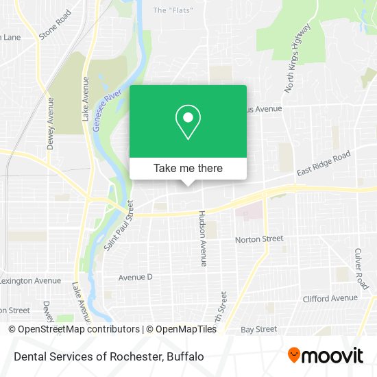 Mapa de Dental Services of Rochester