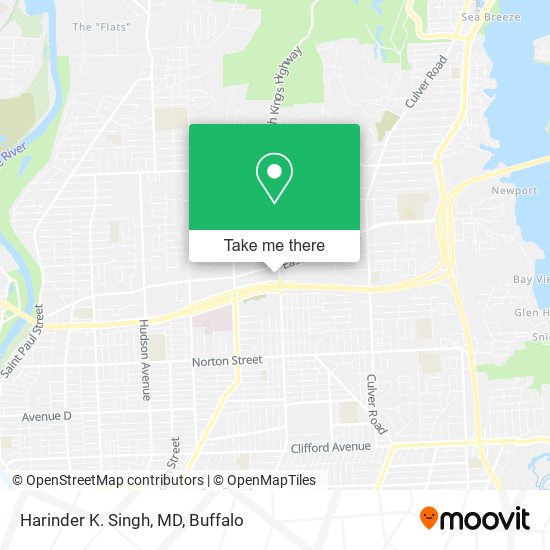 Mapa de Harinder K. Singh, MD