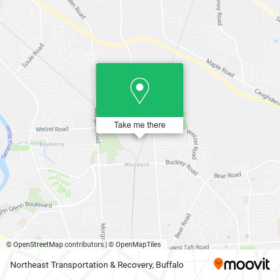 Northeast Transportation & Recovery map