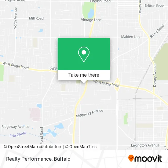 Realty Performance map