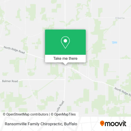 Ransomville Family Chiropractic map