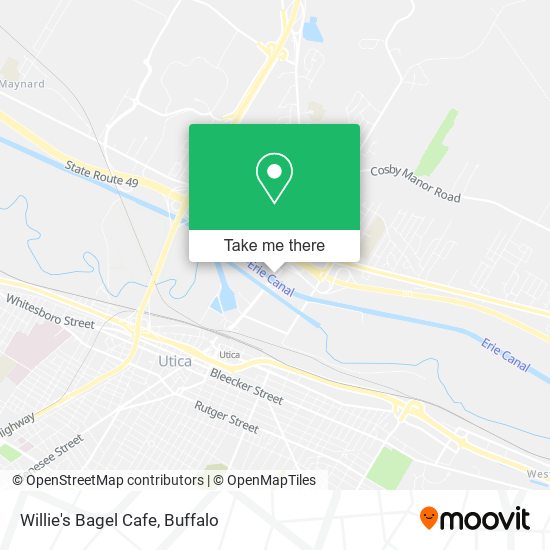 Willie's Bagel Cafe map