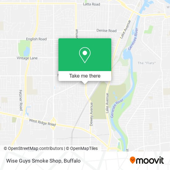 Mapa de Wise Guys Smoke Shop