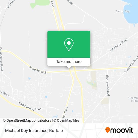 Mapa de Michael Dey Insurance