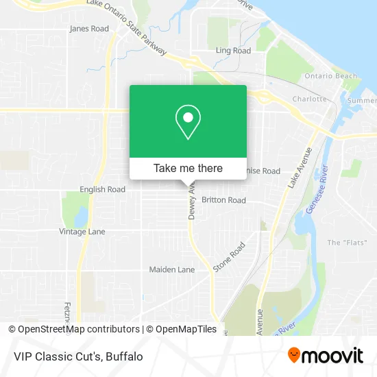 VIP Classic Cut's map