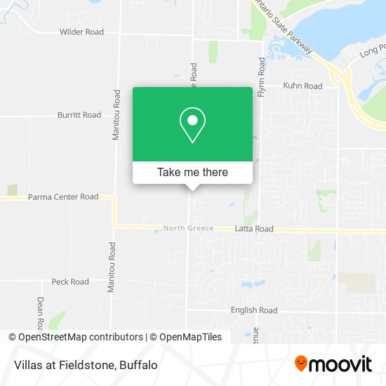 Villas at Fieldstone map