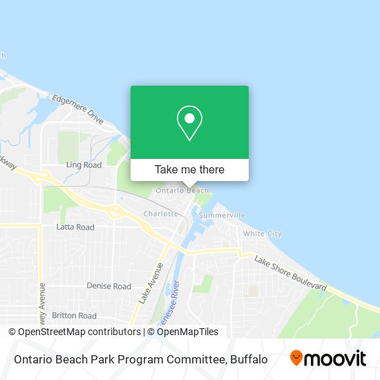 Mapa de Ontario Beach Park Program Committee