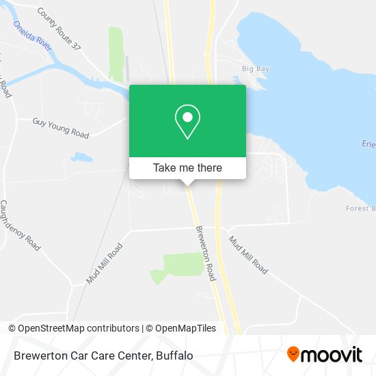 Brewerton Car Care Center map