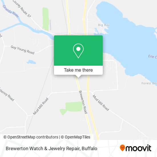 Brewerton Watch & Jewelry Repair map