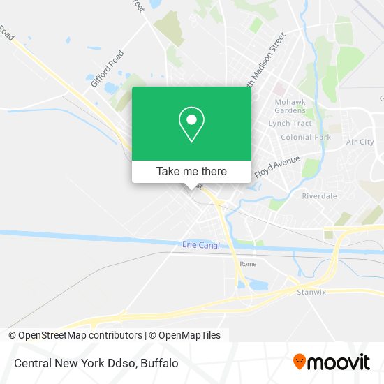 Central New York Ddso map