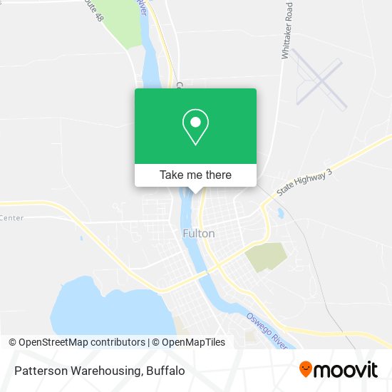 Mapa de Patterson Warehousing