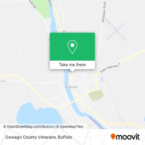 Mapa de Oswego County Veterans