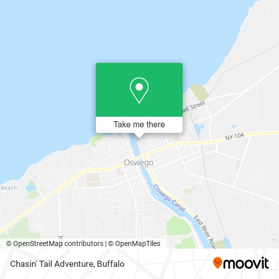 Chasin' Tail Adventure map
