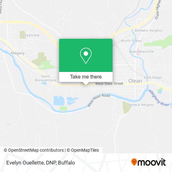 Mapa de Evelyn Ouellette, DNP