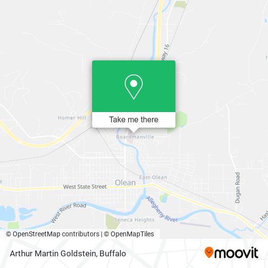 Mapa de Arthur Martin Goldstein