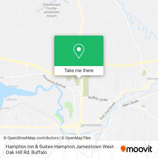 Hampton Inn & Suites-Hampton Jamestown West Oak Hill Rd map