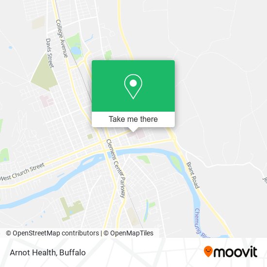 Mapa de Arnot Health