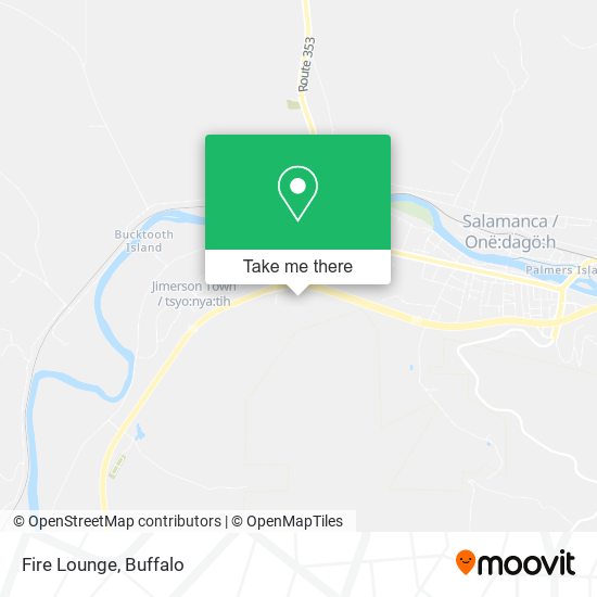 Mapa de Fire Lounge