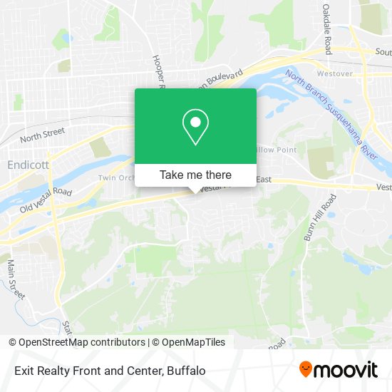 Exit Realty Front and Center map