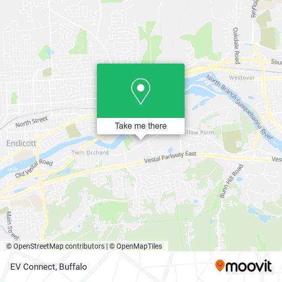 Mapa de EV Connect