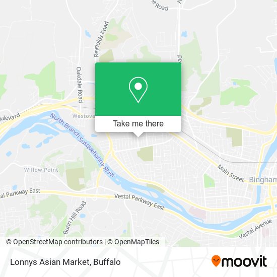 Mapa de Lonnys Asian Market