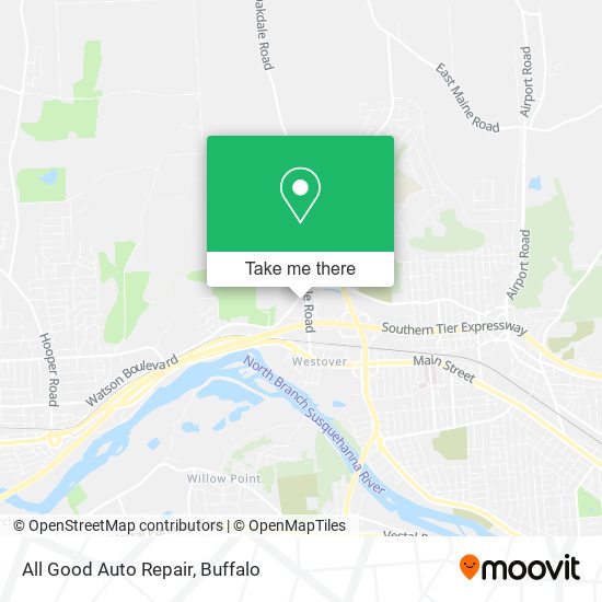 All Good Auto Repair map
