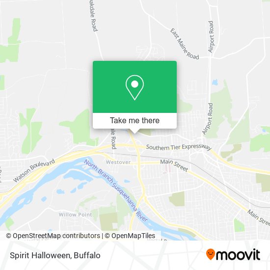 Spirit Halloween map