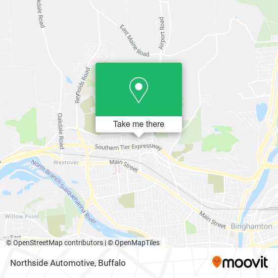 Northside Automotive map