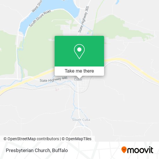 Presbyterian Church map